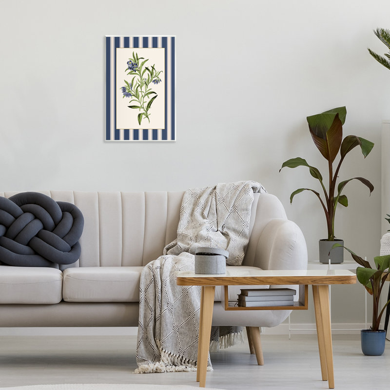 Plaque murale rétro sur une plante, rayée par Corinne Haig, H 15 po x l 10 po