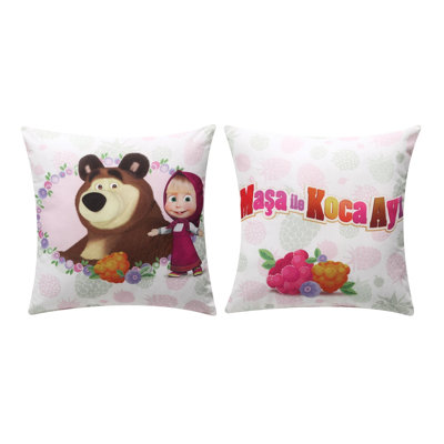 Housse de coussin en coton Masha
