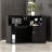 Modern Reception Desk With Storage And Versatile Design-123279352