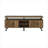 TV Furniture Industrial Rustic Oak & Black TV Stand with Storage | Metal,Synthetic Wood | TV Size Ranges 50-59 inches