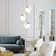 Bateson 1-Light Acrylic Shade Globe Pendant Hanging Lamp Fixture