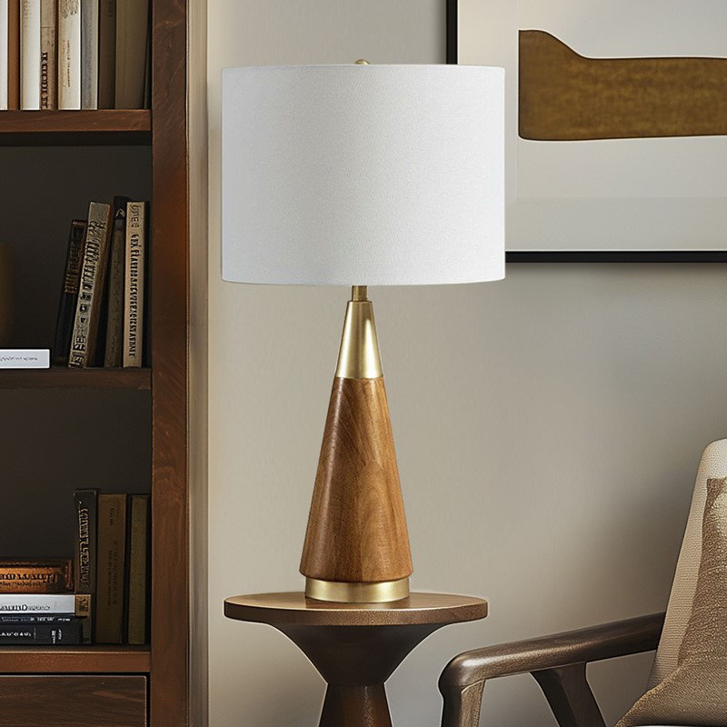 Modern Geometric Triangular Table Lamp