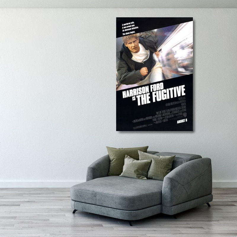 The Fugitive, 40" H x 27" W