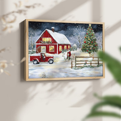 Art de Noël - DCCXI - Reproduction encadrée - Restickable
