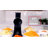 Zulay Kitchen Rotary Cheese Grater with 5 Stainless Steel Blades and Suction Base-106816943