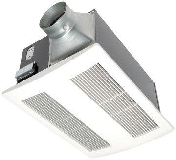 WhisperWarm 110 CFM Bathroom Fan