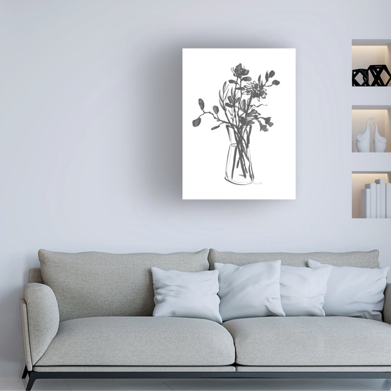 Bolog Dan Hobday Flowers Canvas Art, 19" H x 14" W