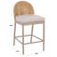 Tabouret de comptoir Rosalind
