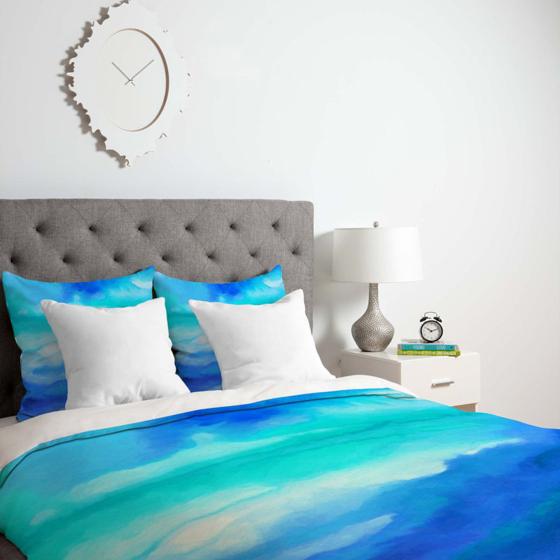 Jacqueline Maldonado Polyester Abstract Duvet Cover, King Duvet Cover + 2 King Shams