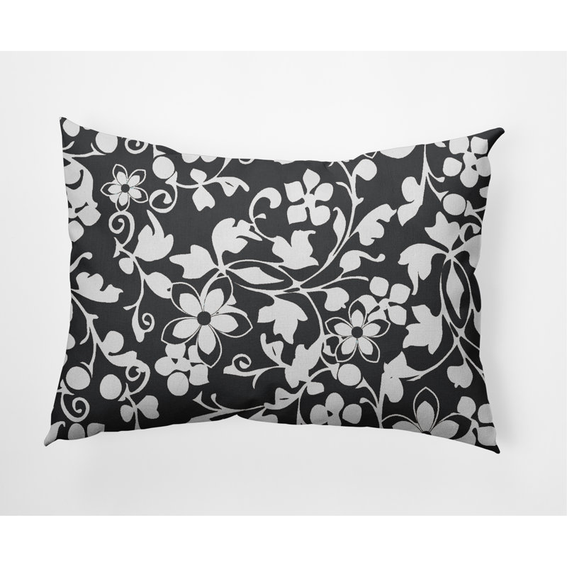 Coussin décoratif lombaire Evelyn, Poivre