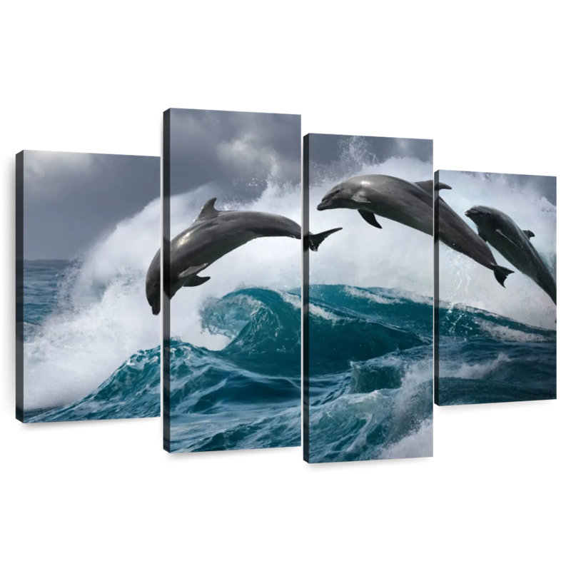 Dauphins Brampt, H 42 po x l 68 po