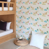 Dog Pipa 96" L X 24" W Peel And Stick Wallpaper N04048