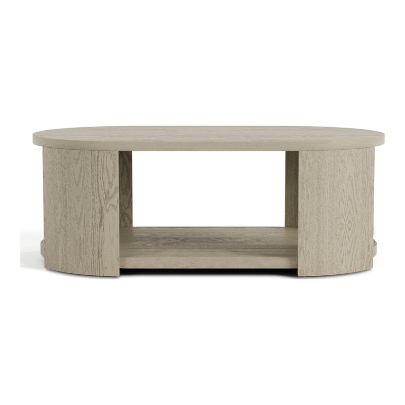 Doloros Oval Coffee Table With Casters