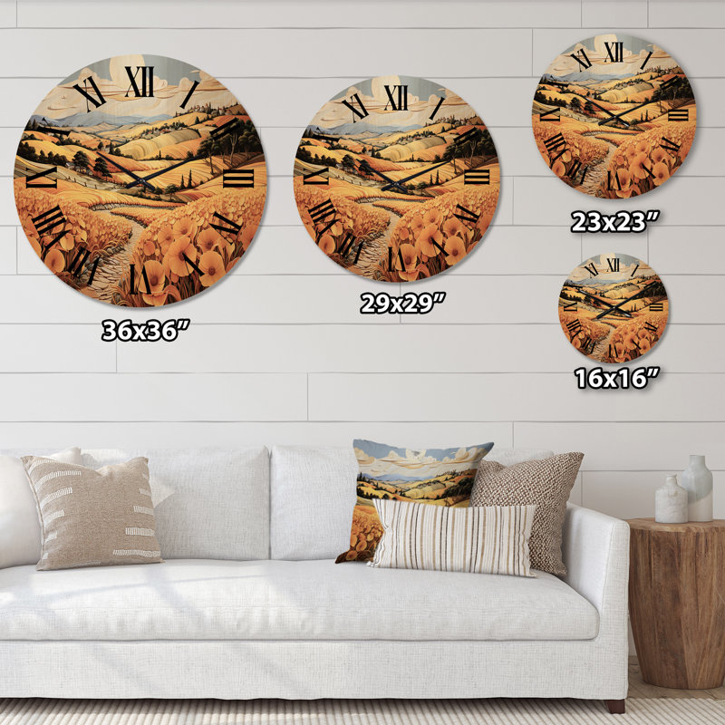 Horloge murale Veona, Moyenne