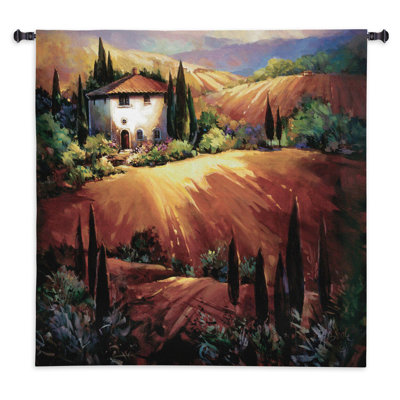 Paysage urbain, paysage, paysage marin, tapisserie toscane
