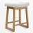 24'' Saddle Seat Counter Height Barstool with Solid Wood Frame-119617587