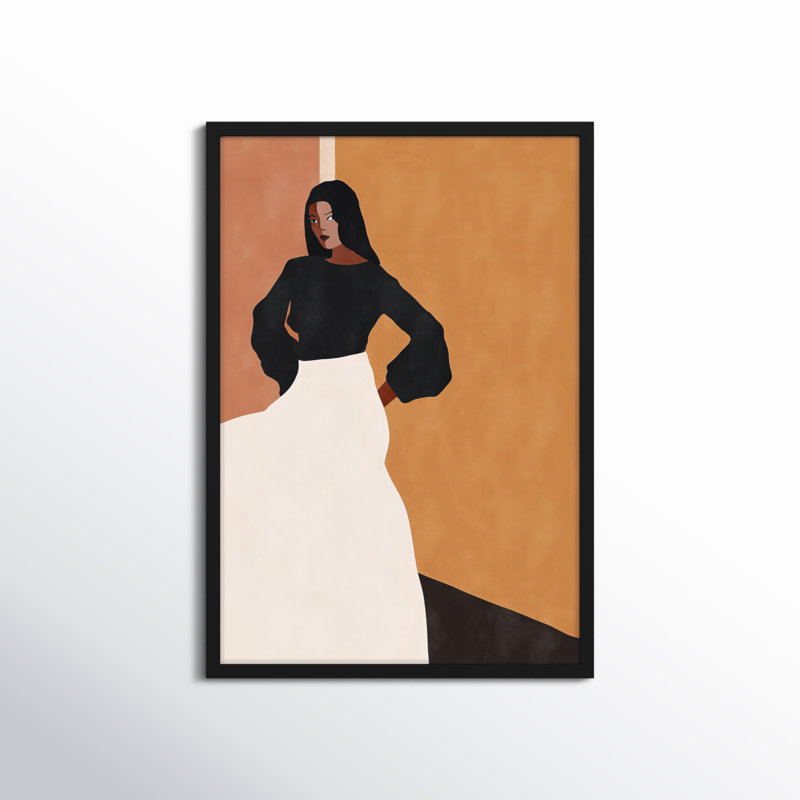 Sevile by Alexander Ginzburg, 33" H x 23" W, Black Framed
