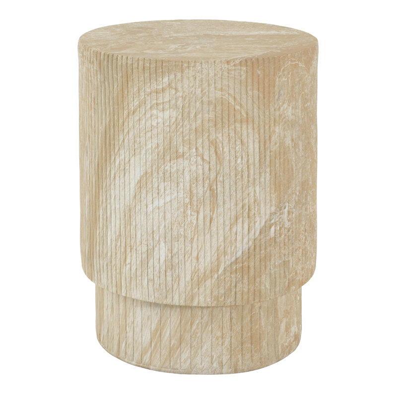 Table d'appoint Gata Kody, Travertin