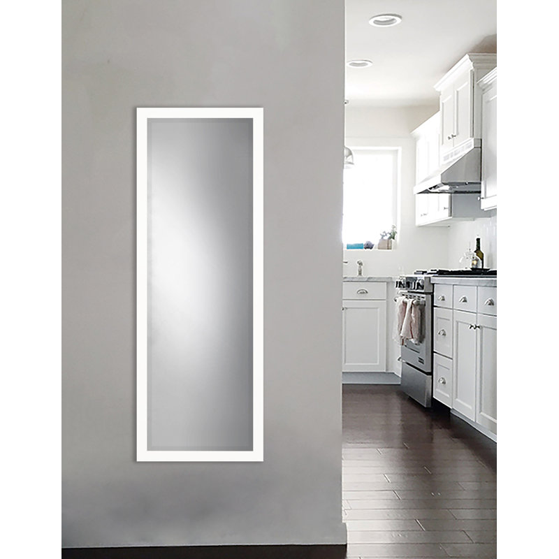 Miroir pleine grandeur brillant Vaxhide, H 58 po x l 19 po
