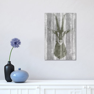 Rustic Bust I 1 Piece Wrapped Canvas Wall Art