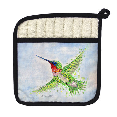 Pelican Portrait Pot Holder