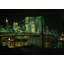 Pont de Brooklyn à New York la nuit-1715847698