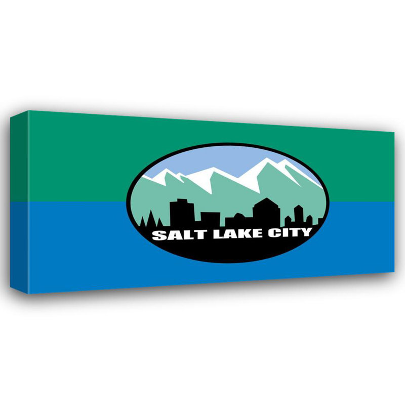 Salt Lake City, Utah, H 12 po x l 24 po