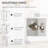 HOMCOM Kitchen Pantry Storage Cabinet