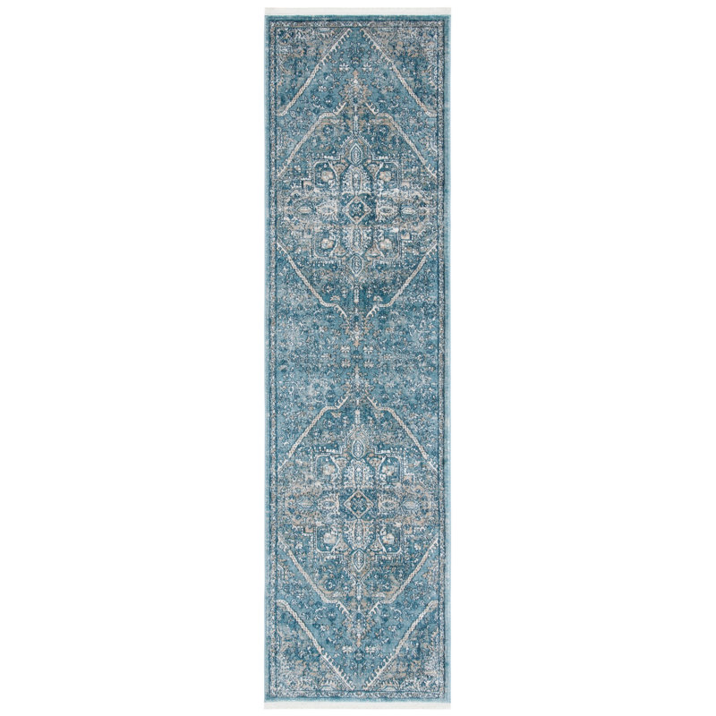 Rumsey Performance Oriental Rug, Runner 2'2" x 8'