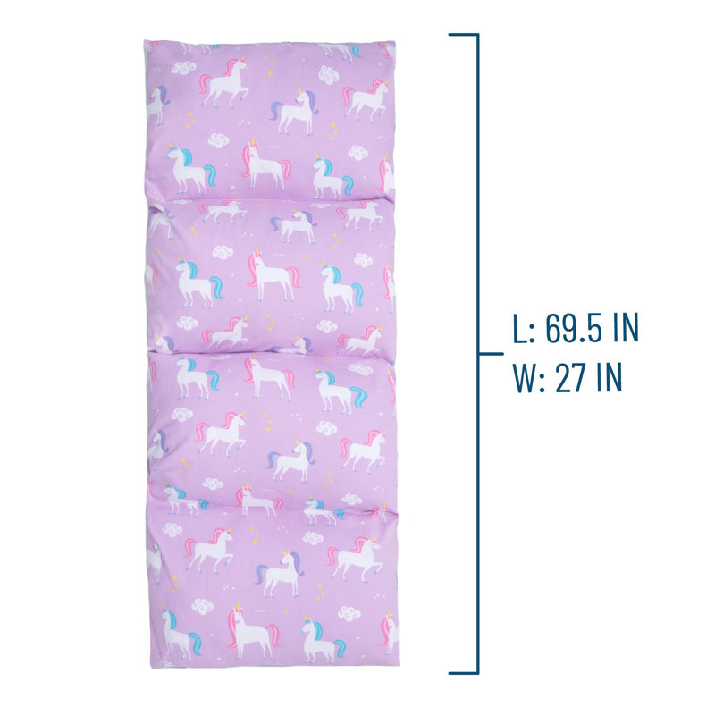 Housse pour chaise longue Wildkin Kids, Licornes