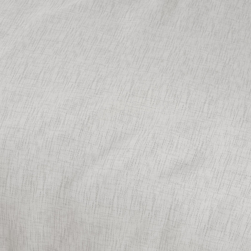Portico Bennet Slub Cotton Blend Ring Stitch Comforter Set, Queen Comforter + 2 Standard Shams