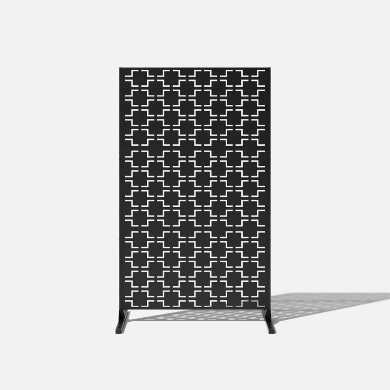 Screen Series Black Plastic Quadra Pattern Screen Set