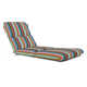 Atyanna Striped Outdoor Chaise Lounge Cushion