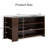55" Farmhouse 5-Tier Kitchen Island Table with Storage Shelves-618903055
