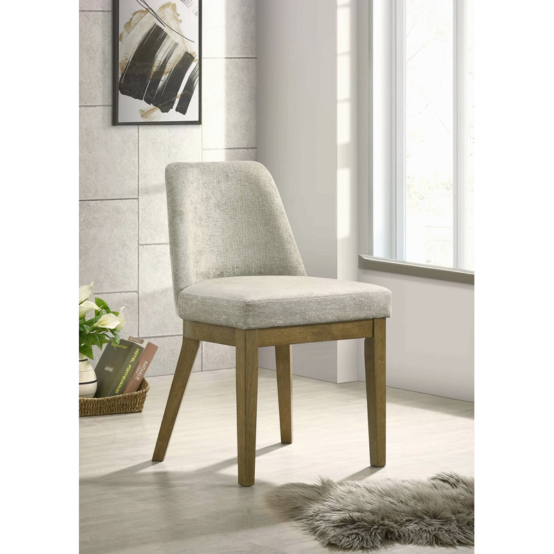 Ensemble de 2 chaises d'appoint rembourrées