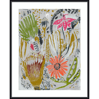 Tropical Blooms I Print by Maya Woods