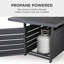 Rectangle Aluminum Propane Smokeless Fire Pit Table