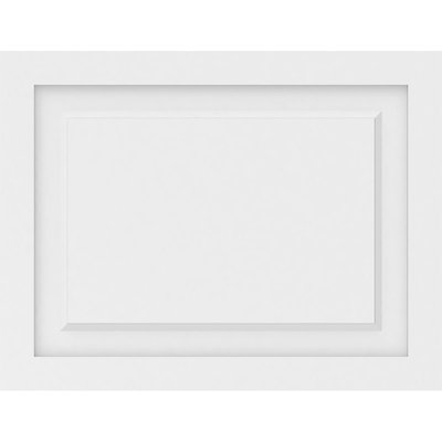 Panneau mural Harrison 3D en blanc