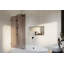 Ursa 34 in. x 58.25 in. Frameless Bronze Tinted Single Fixed Bath Panel-1858811415