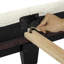 Grand lit plateforme tapissier Boucle