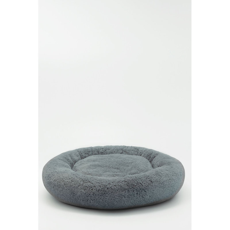 Lit pour animal de compagnie, Taille moyenne: L 29,53 po x l 29,53 po, Gris