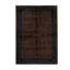 Hand-Knotted High-Quality Navy and Brown Area Rug