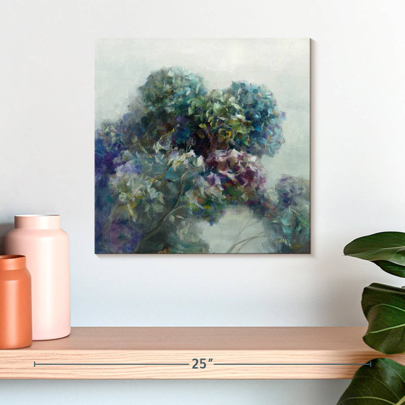 Hortensia abstrait Harnek, H 16 po x l 16 po