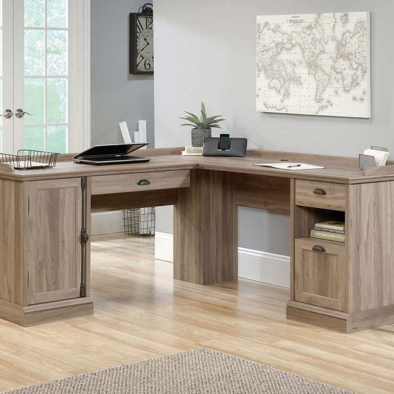 Prairie Grove L-Shaped Executive Desk