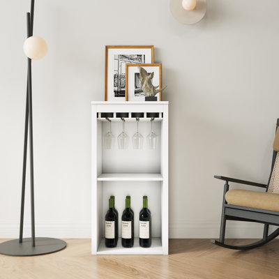 Armoire à vin modulaire avec tablettes de rangement et huche pour une réception organisée et élégante