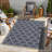 Blue Indoor/Outdoor Area Rug-294666505