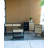 Rattan 2-Drawer Console Desk