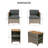 Artique Wicker 2 - Person Patio Conversation Set with Cushions-1065343494