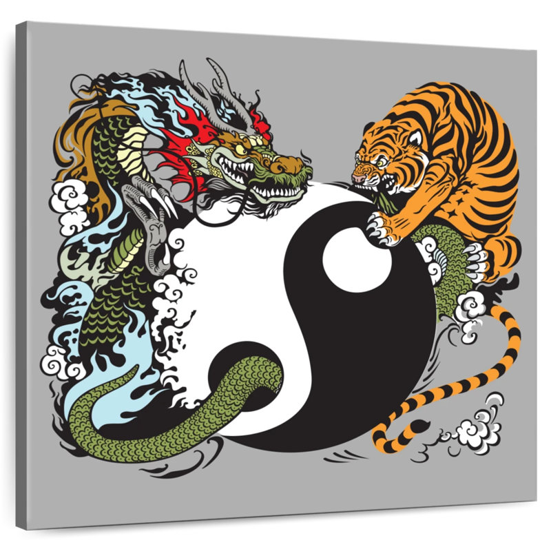 Dragon Adella et tigre Yin Yang