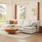 Double-Layer Cushion Modern Large U-Shaped Modular Sofa